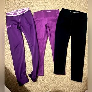 Girls yoga pants (bundle of 3)